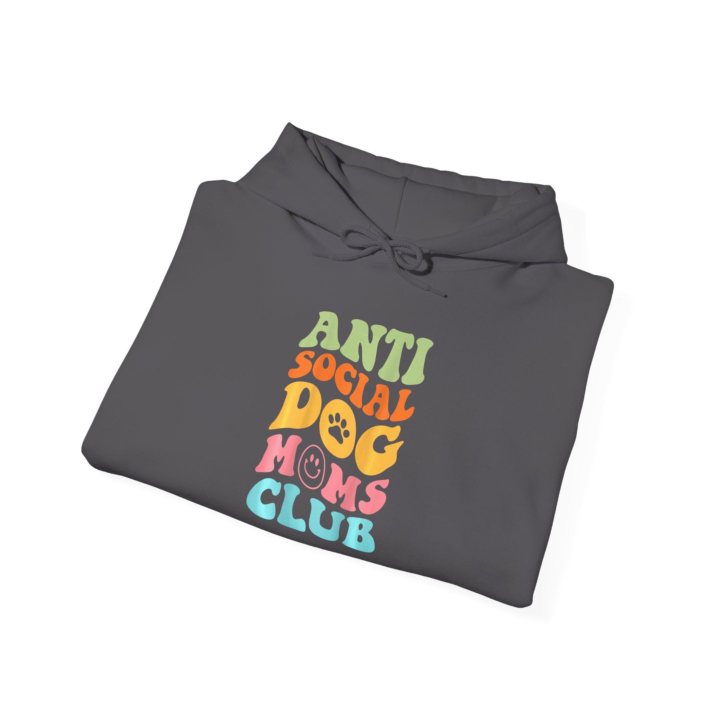 Anti-Social Dog Moms Club Hoodie | Perfect For Casual Outings