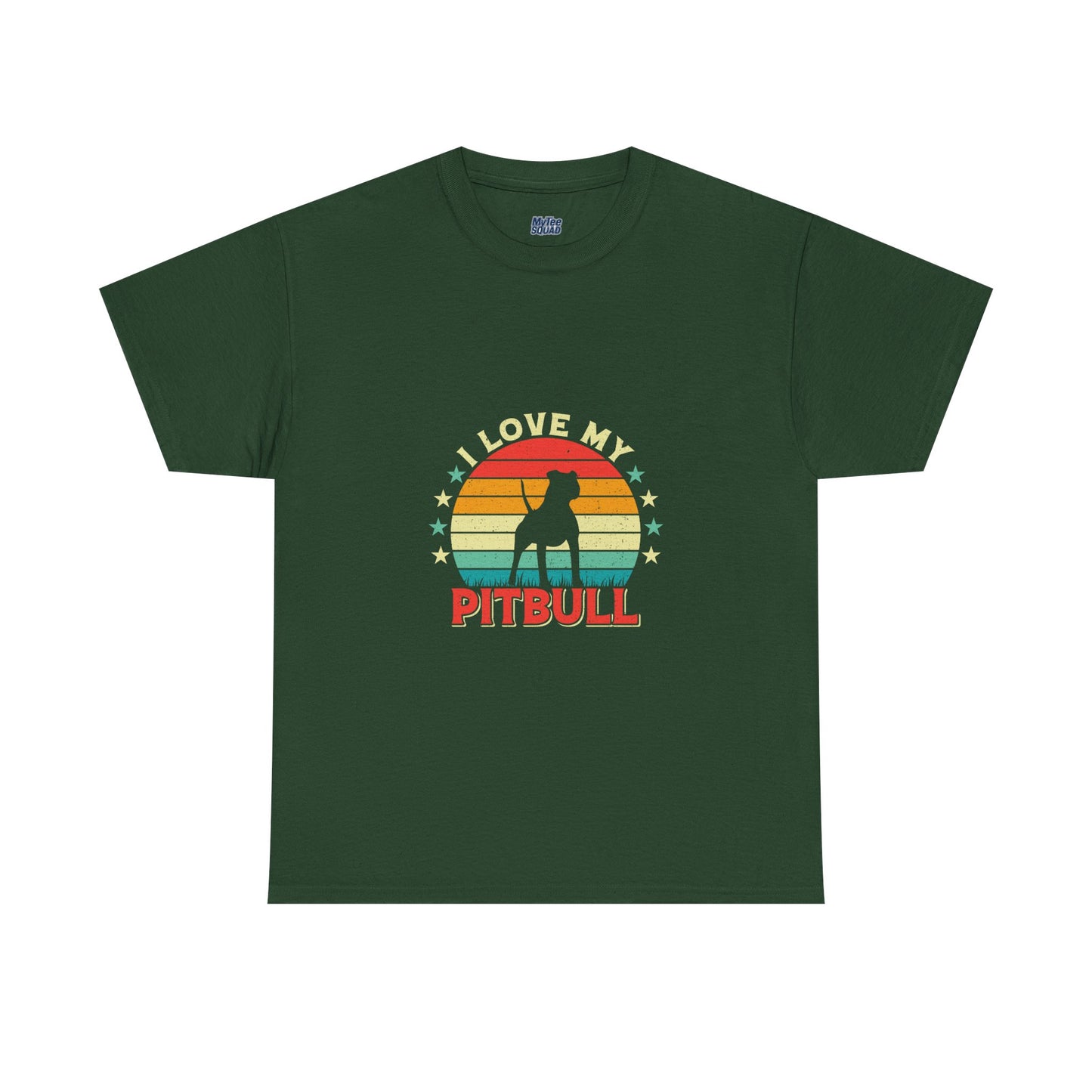 I Love My Pitbull Unisex T-Shirt | Best Gift For Dog Mom & Dad