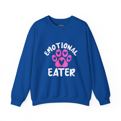 Emotional Eater Sweatshirt – Heart, Paws & Snacks