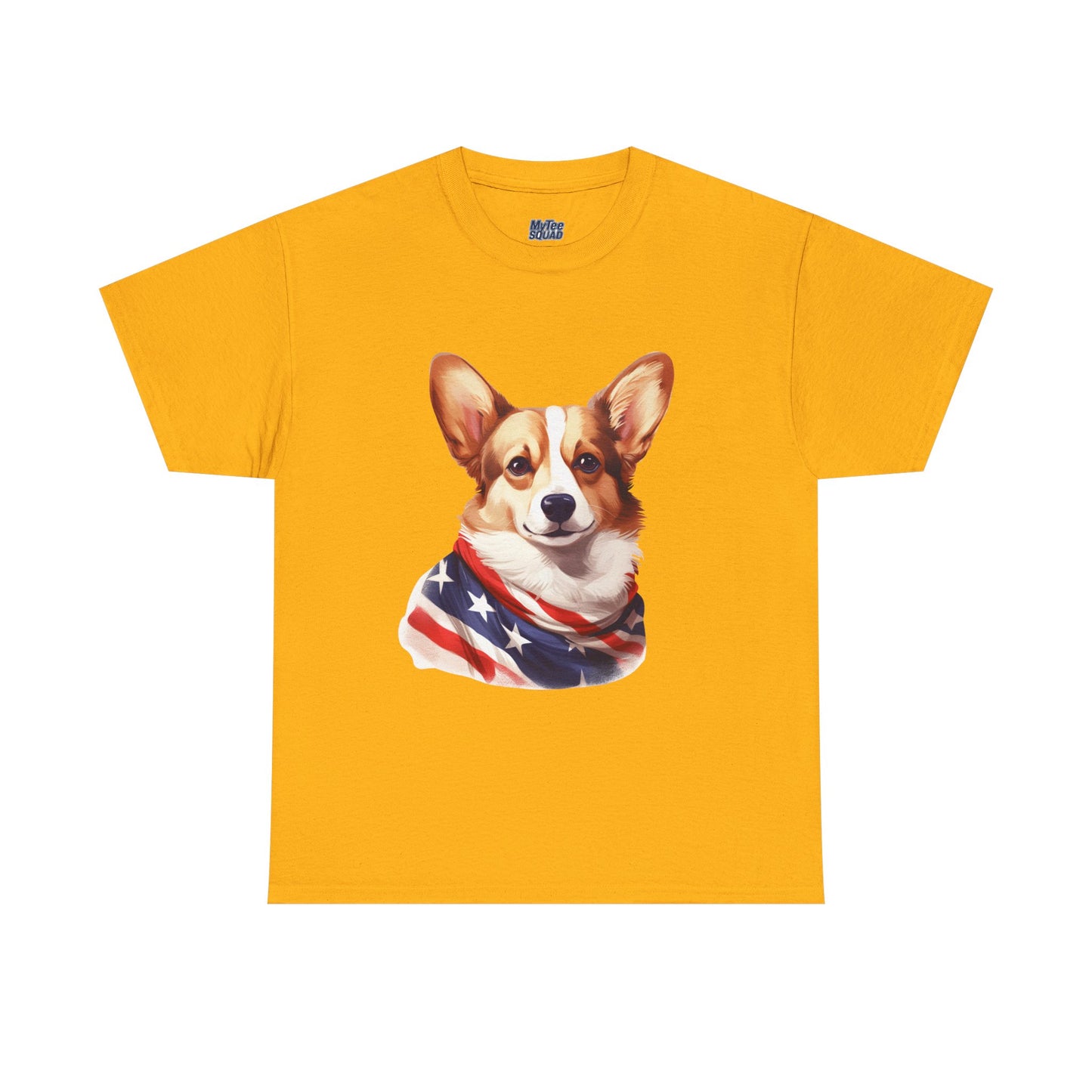 Patriotic Pembroke Welsh Corgi Unisex T-Shirt