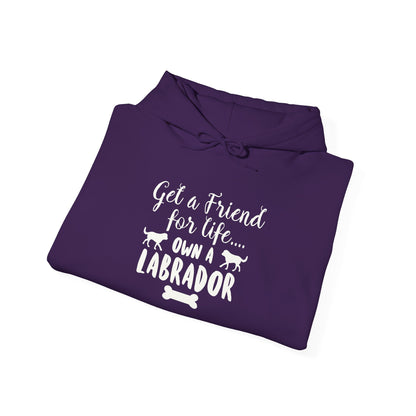 Get A Friend For Life: Own A Labrador Hoodie | Dog Lover Gift