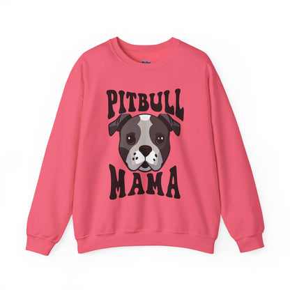 Proud Pitbull Mama Crewneck – Warm & Stylish Dog Lover Sweatshirt