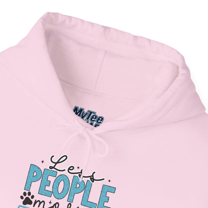 Less People More Dogs Unisex Hoodie, Gifts For Pet Owners