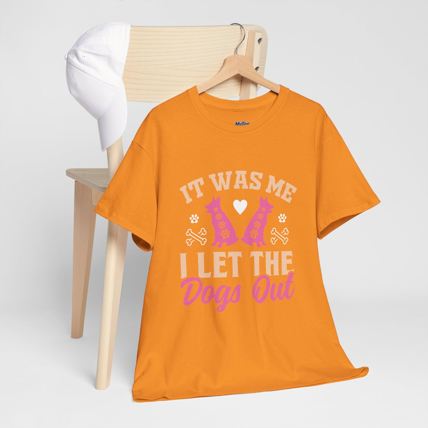 It Was Me I Let The Dogs Out Unisex T-Shirts For Dog Lover