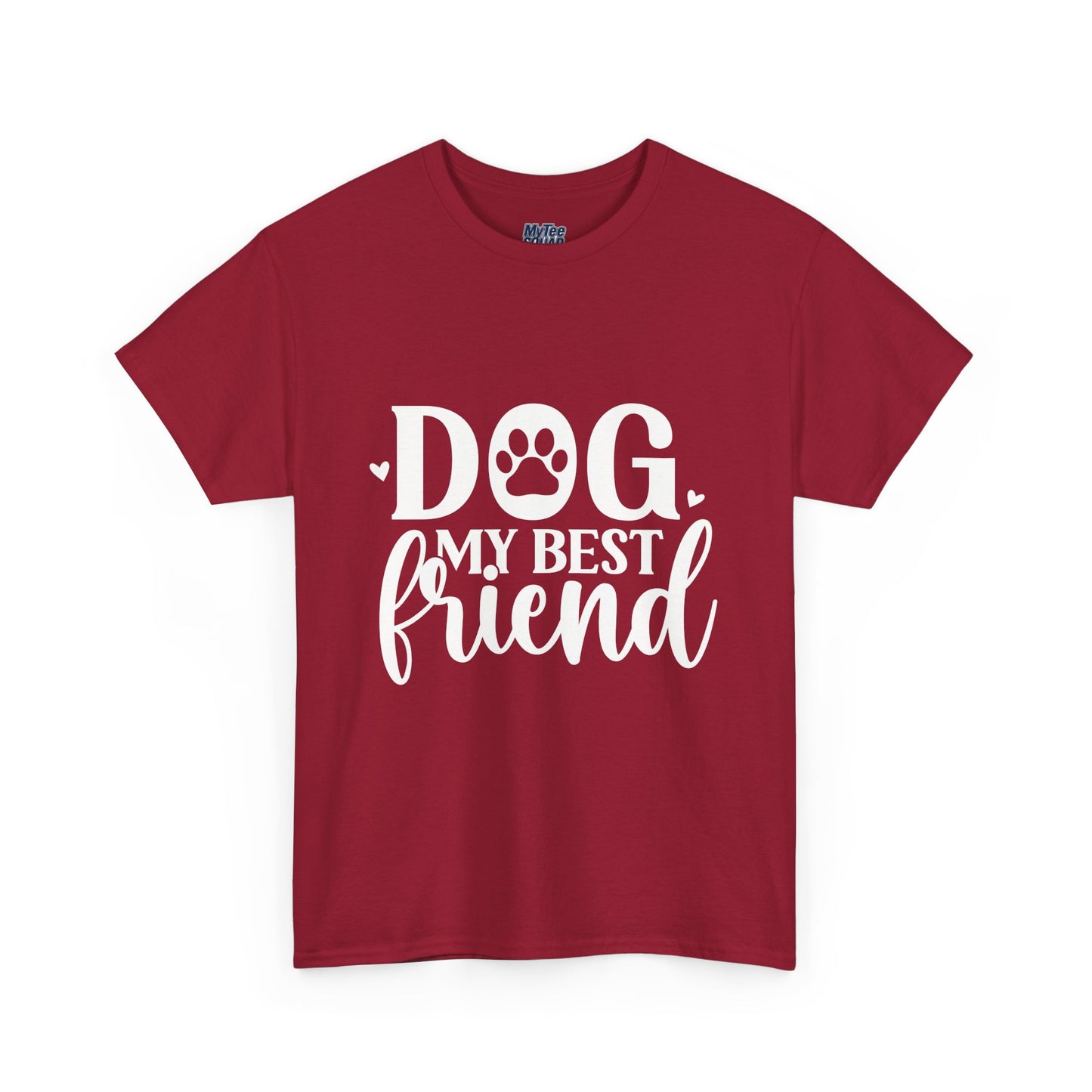 Dog My Best Friend Unisex Heavy Cotton T-Shirt | Pet Owner Apparel