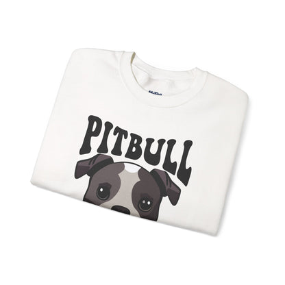 Proud Pitbull Mama Crewneck – Warm & Stylish Dog Lover Sweatshirt