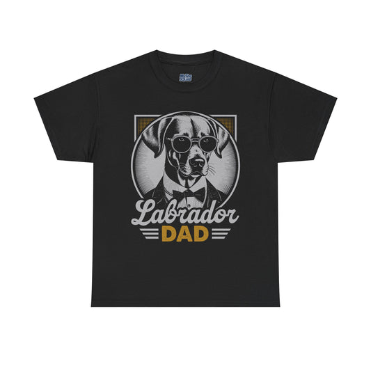 Labrador Retriever Dad Cool Dog Dad T-Shirts