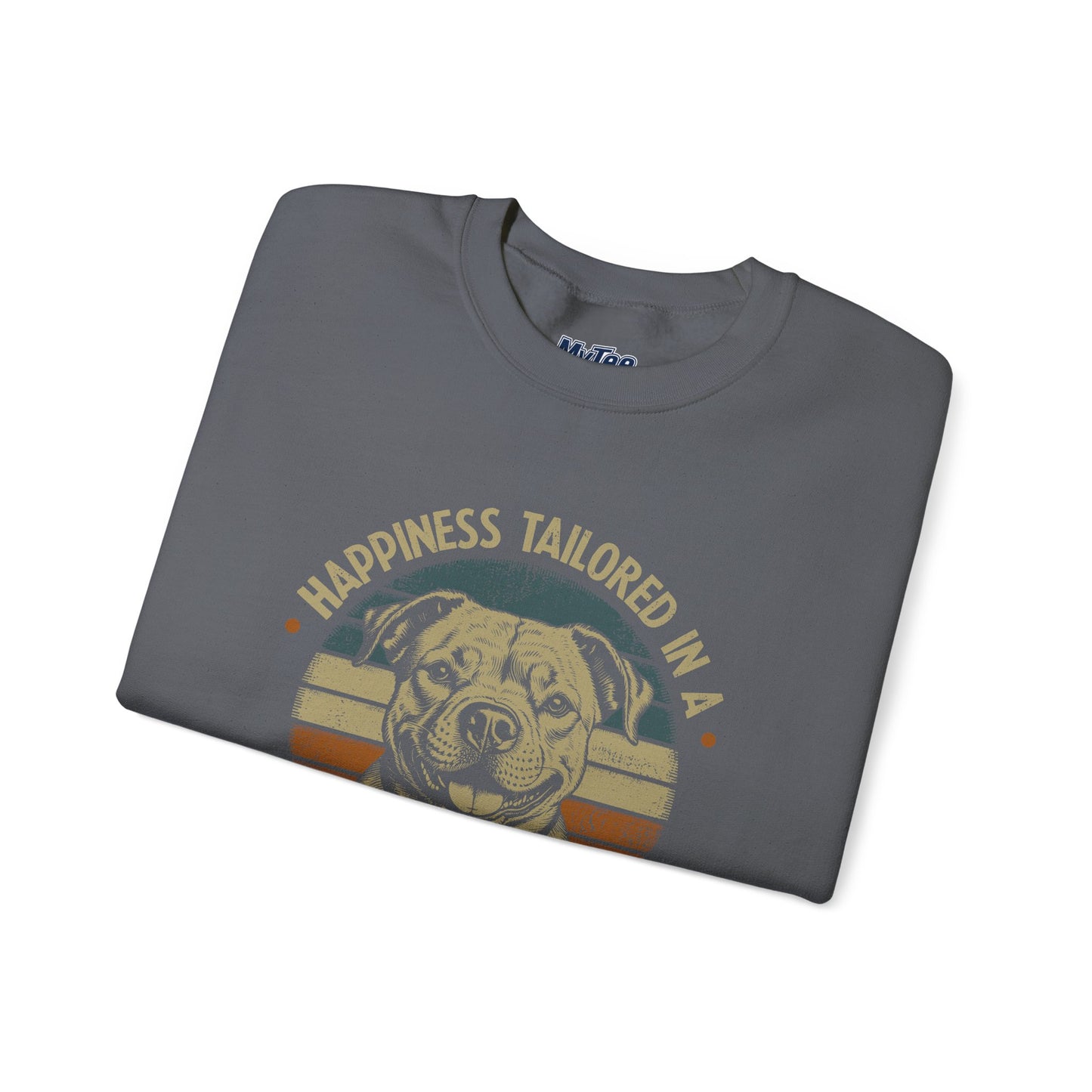 Happiness Tailored In A Pitbull Smile Unisex Sweatshirt