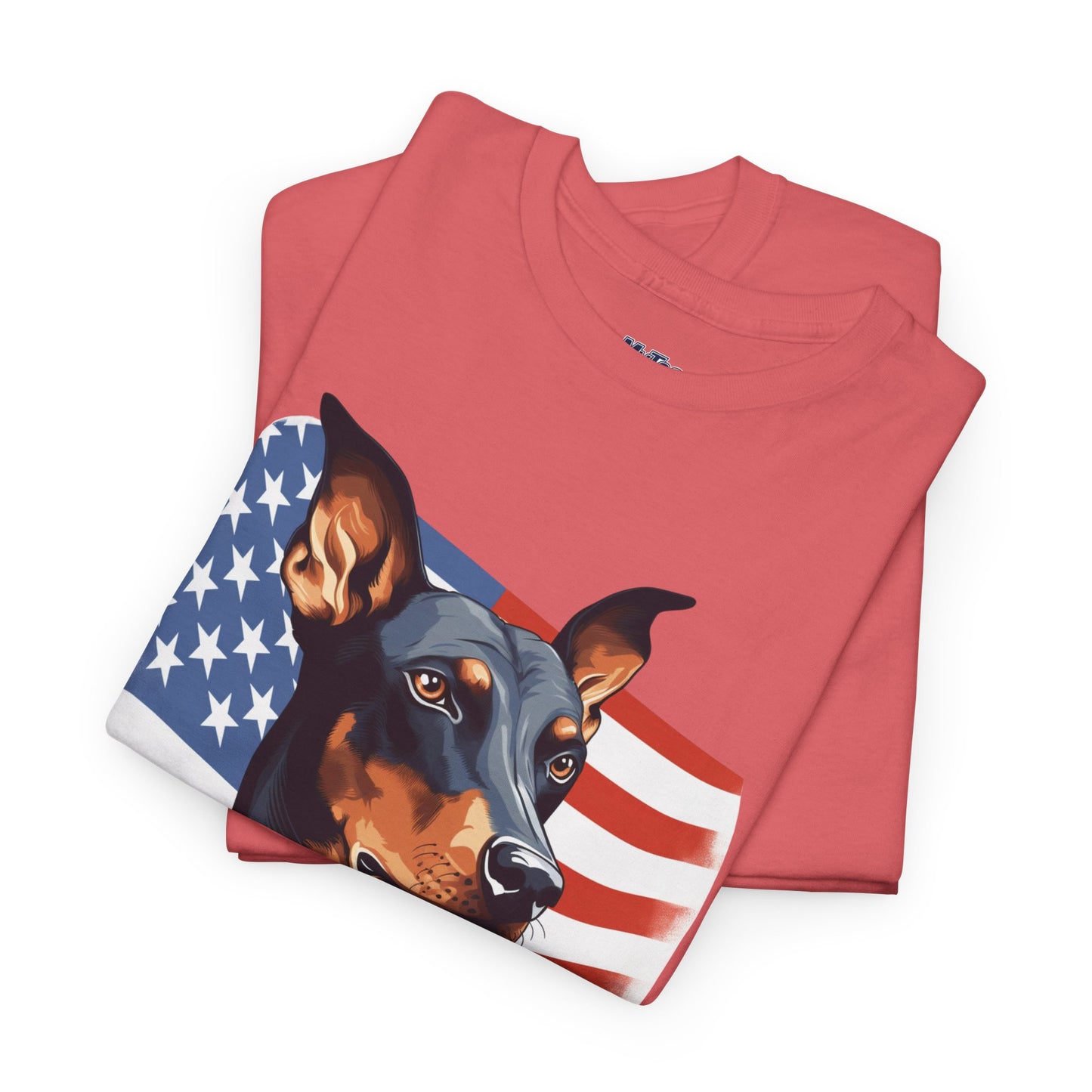 Patriotic Doberman Pinscher Unisex T-Shirt