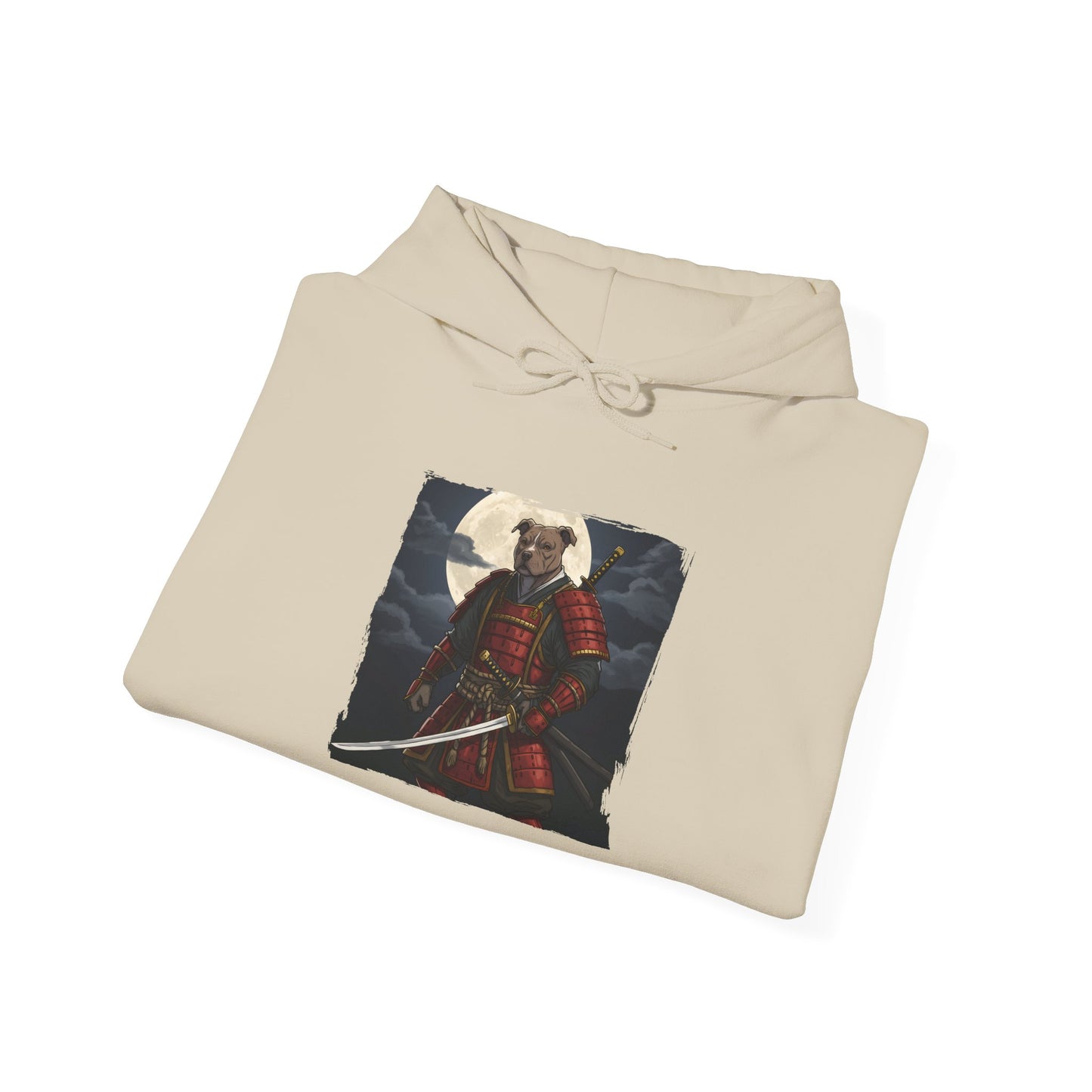 Pitbull Warrior Panda Unisex Hoodie For Anime Lovers | Unique Graphic Pullover for Gifts