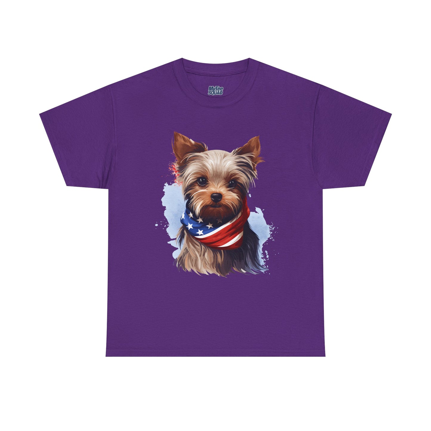 Patriotic Yorkshire Terrier Unisex T-Shirt