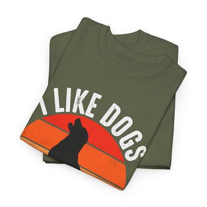 'I Like Dogs And Weed And 3 People' Unisex T-Shirt