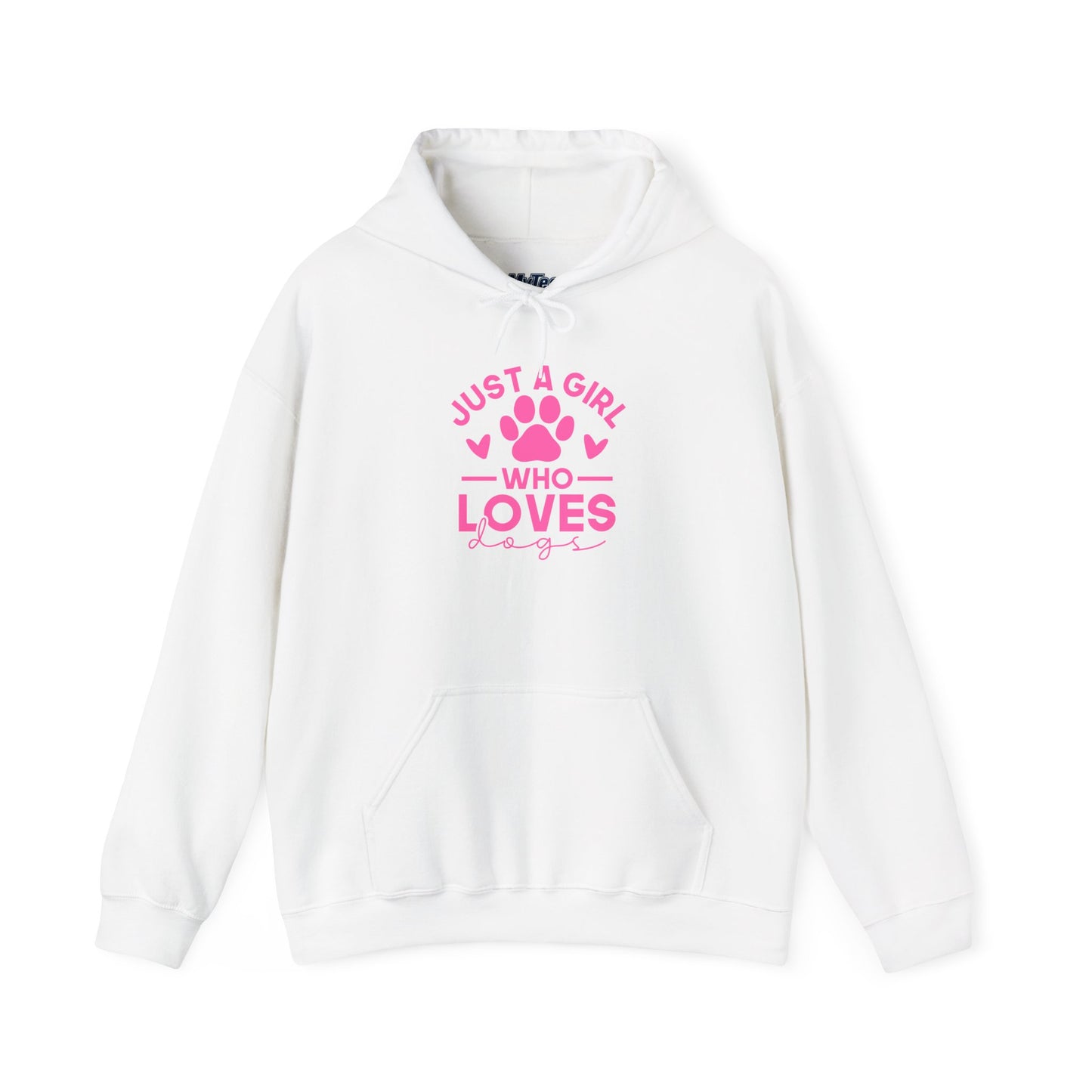 Just A Girl Who Loves Dogs Hoodie | Gift for Dog Mom