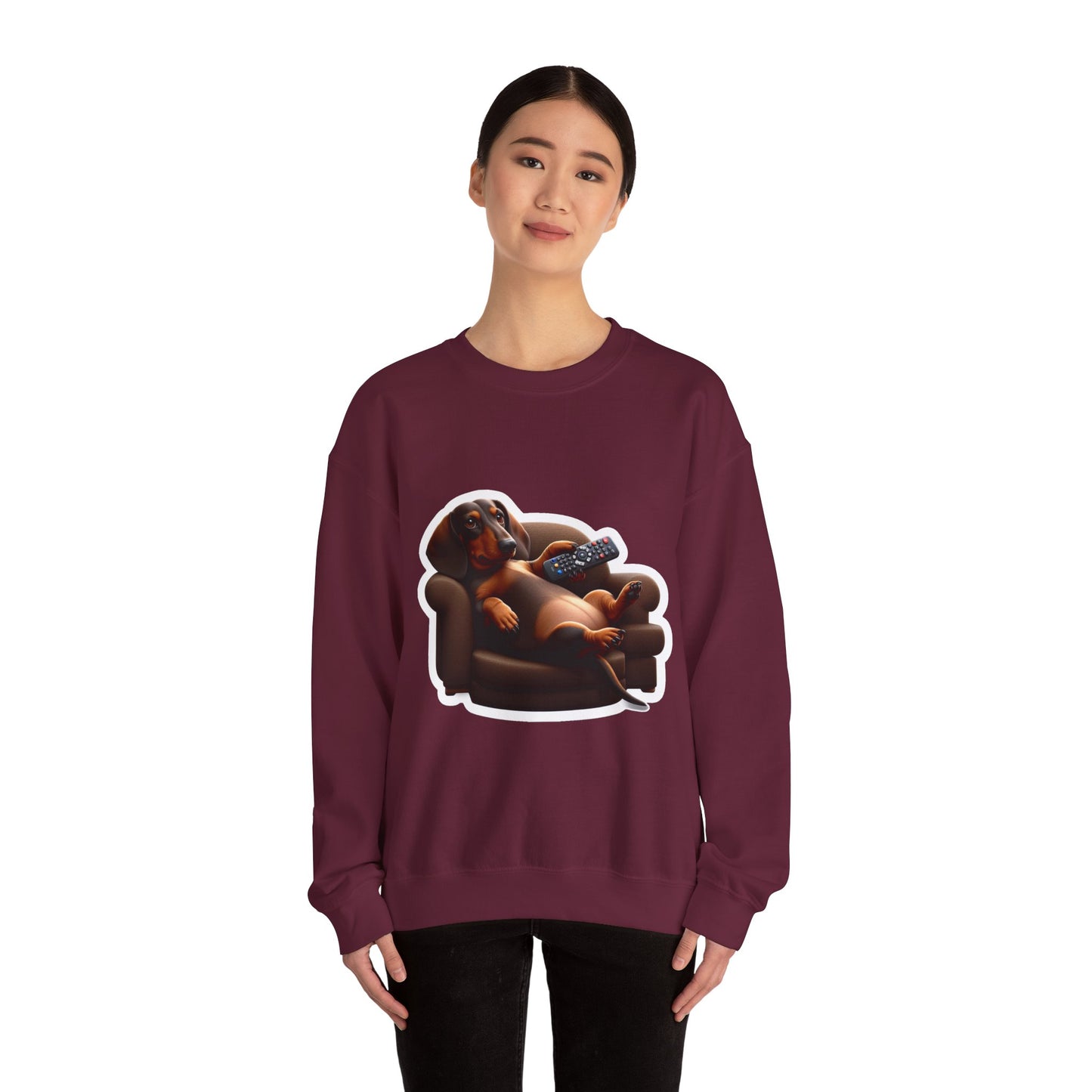 Dachshund Do Not Disturb Sweatshirt  – Unisex Lounge Mode On