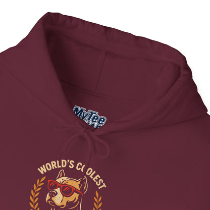 World's Coolest Pitbull Mom Hoodie | Perfect Gift for Dog Mama