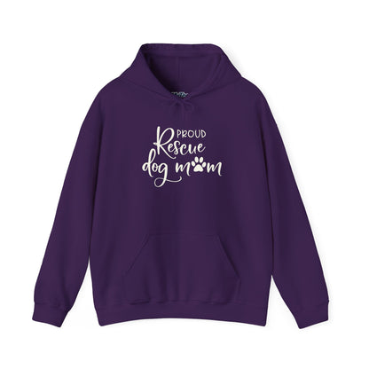 Proud Rescue Dog Mom Hoodie | Dog Mama Gift