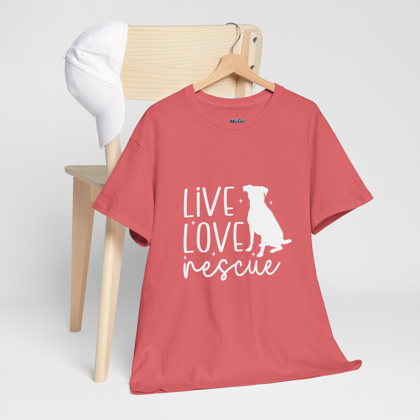Live Love Rescue Dog Lover Unisex T-shirt