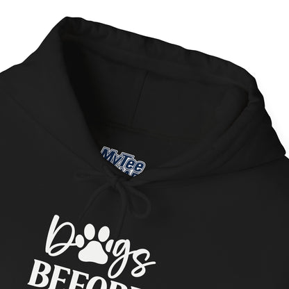 Dogs Before Dudes Hoodie | Cute Pet Lover Sweatshirt