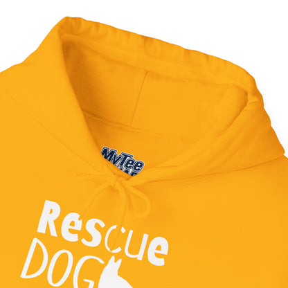 'Rescue Dog Mom Hoodie' - Cozy Sweatshirt for Pet Lover Mommies