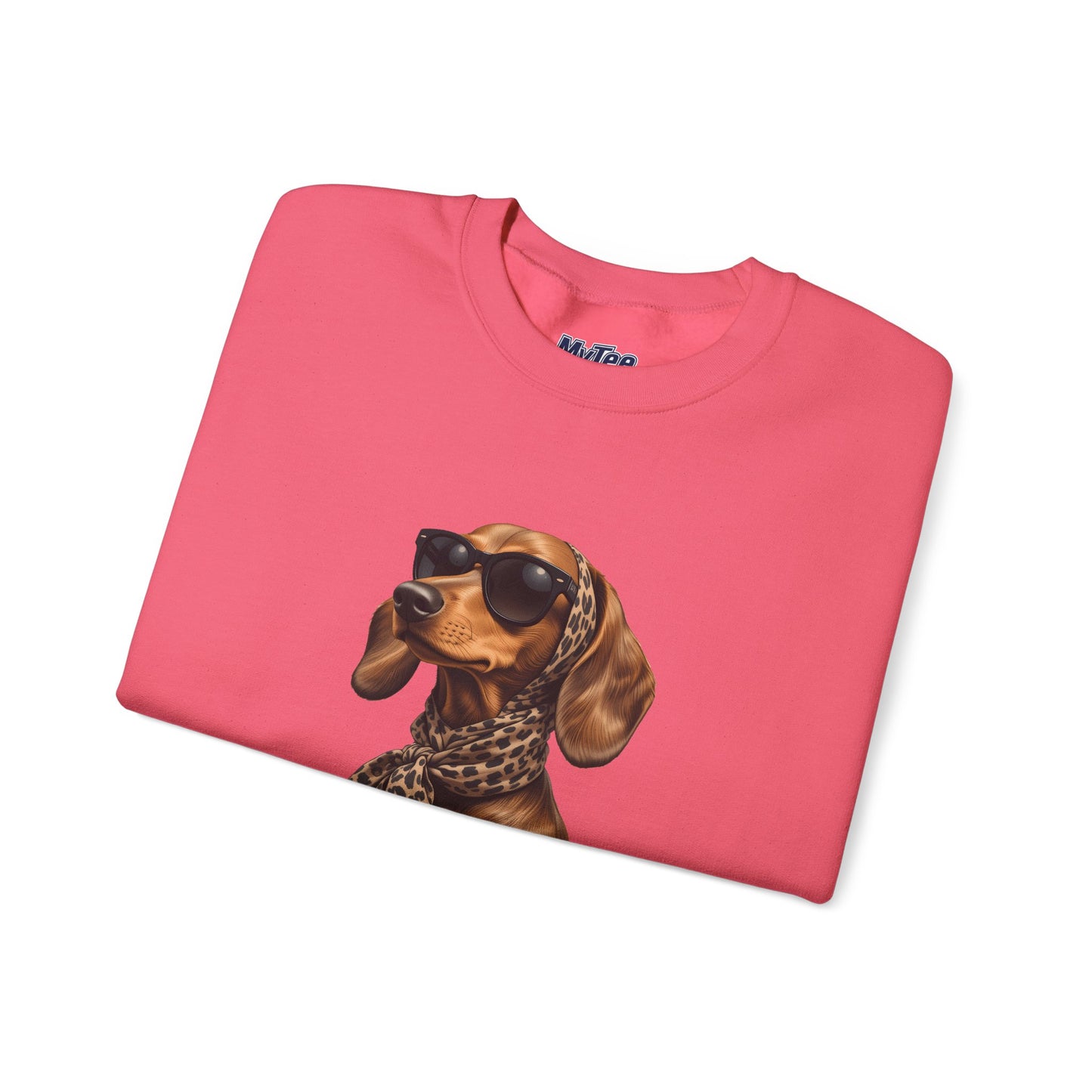Chic Dachshund Dog Lover Unisex Sweatshirt | Crewneck Pullover For Pet Lovers