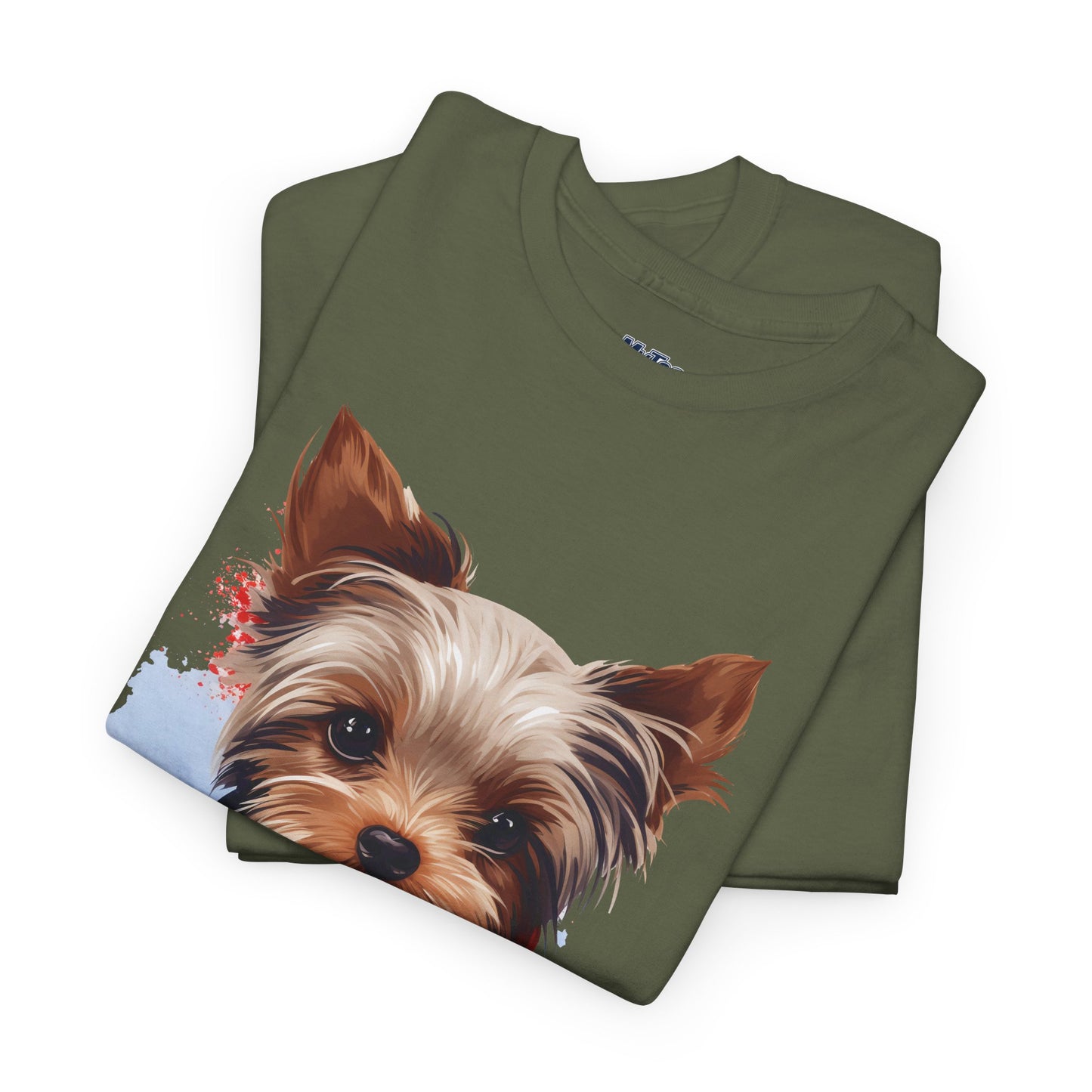 Patriotic Yorkshire Terrier Unisex T-Shirt