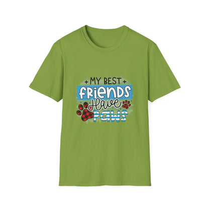 Best Friends Pet Lover T-Shirt, Animal Lover Gift, Cute Graphic Tee, Gift for Dog Owners, Birthday Present, Casual Wear