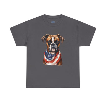 Patriotic Boxer Unisex T-Shirt