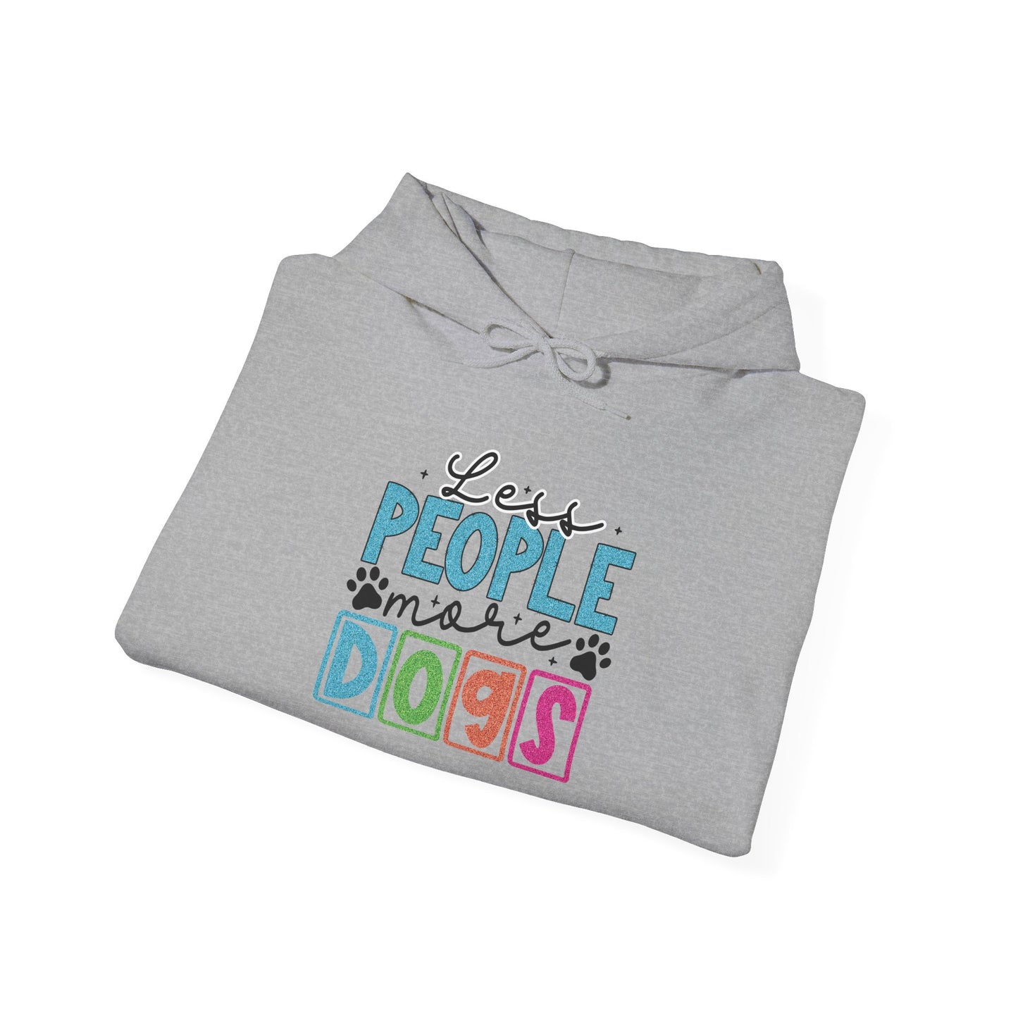 Less People More Dogs Unisex Hoodie, Gifts For Pet Owners
