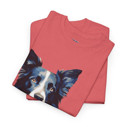 Patriotic Border Collie Unisex T-Shirt