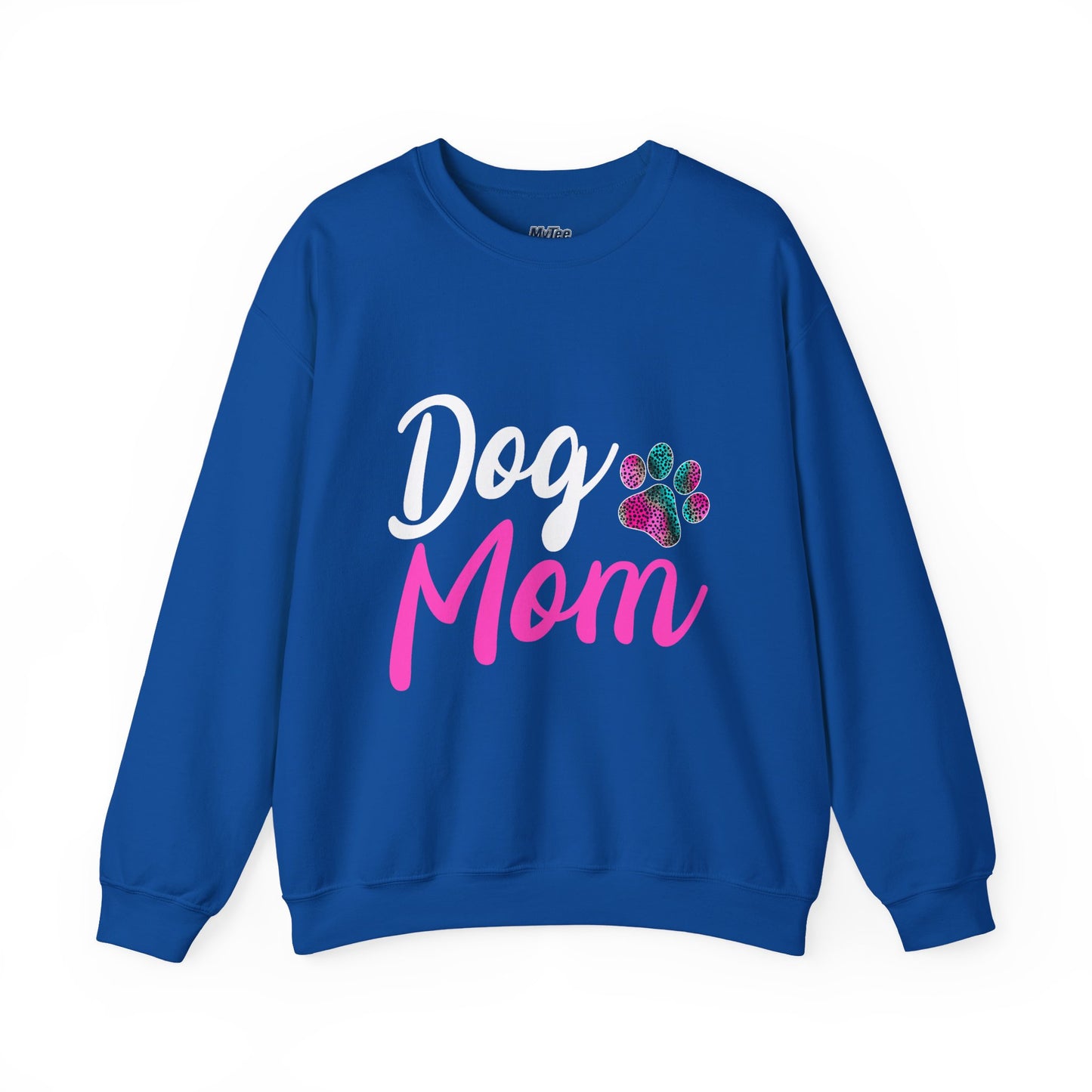 Snug Life: Dog Mom Edition – Graphic Crewneck Sweatshirt