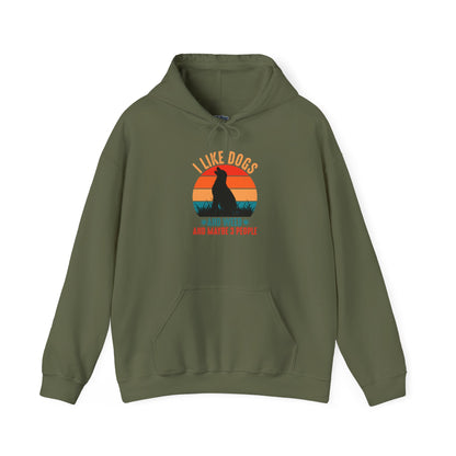 I Like Dogs & Weed And Maybe 3 People Labrador Unisex Hoodies