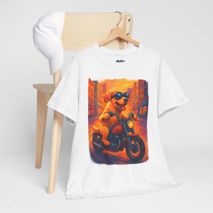Cool Dog Biker Labrador Retriever Unisex T-Shirts