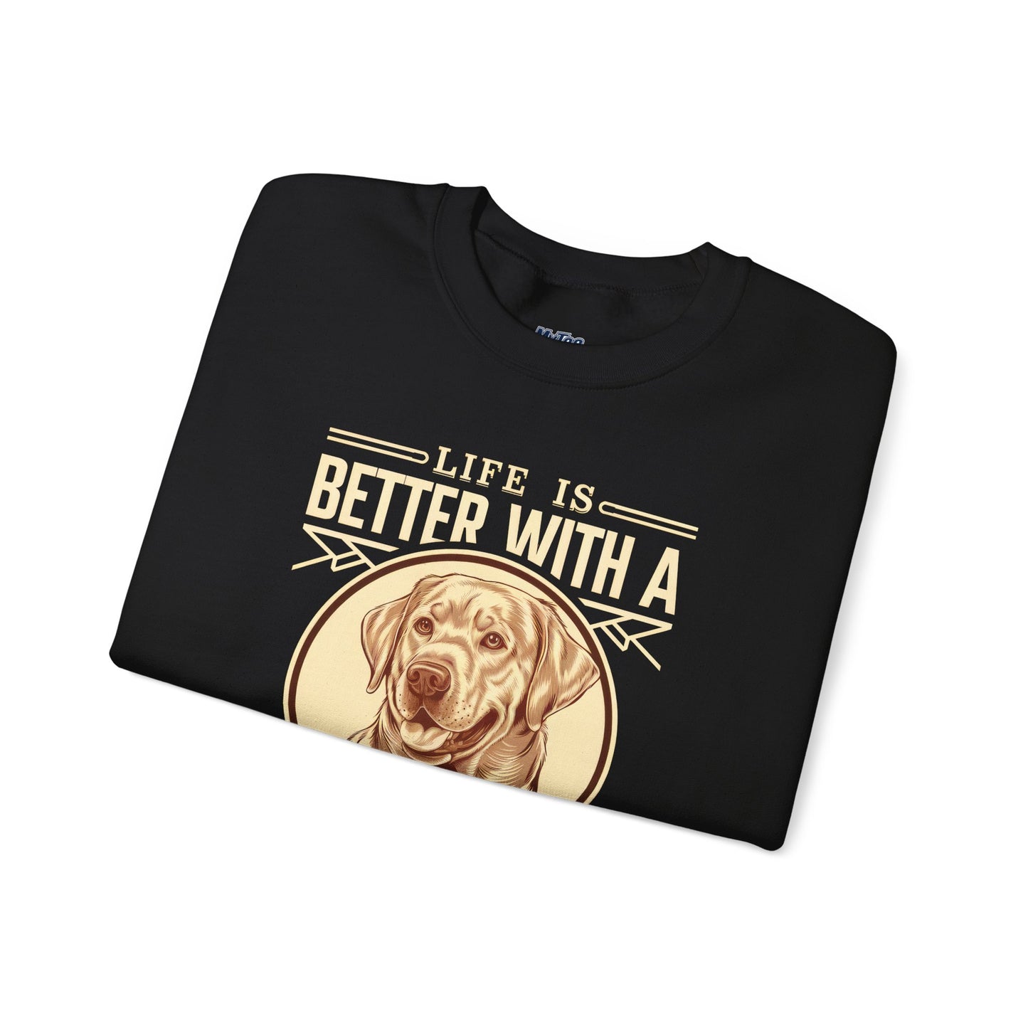 Life Is Better With A Labrador Crewneck Unisex Sweatshirt