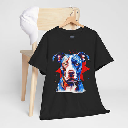 Colorful Pit Bull Unisex T-Shirts | Dog Lover