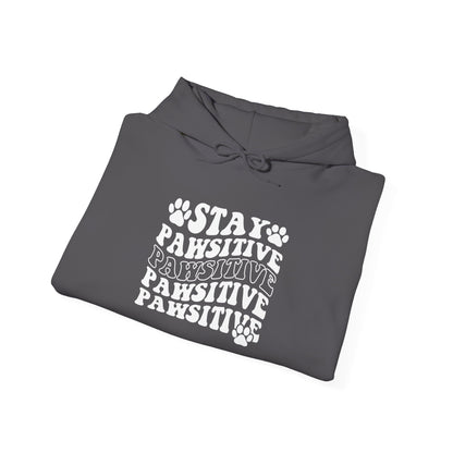 Stay Pawsitive Unisex Hoodie | Perfect for Celebrations & Holidays