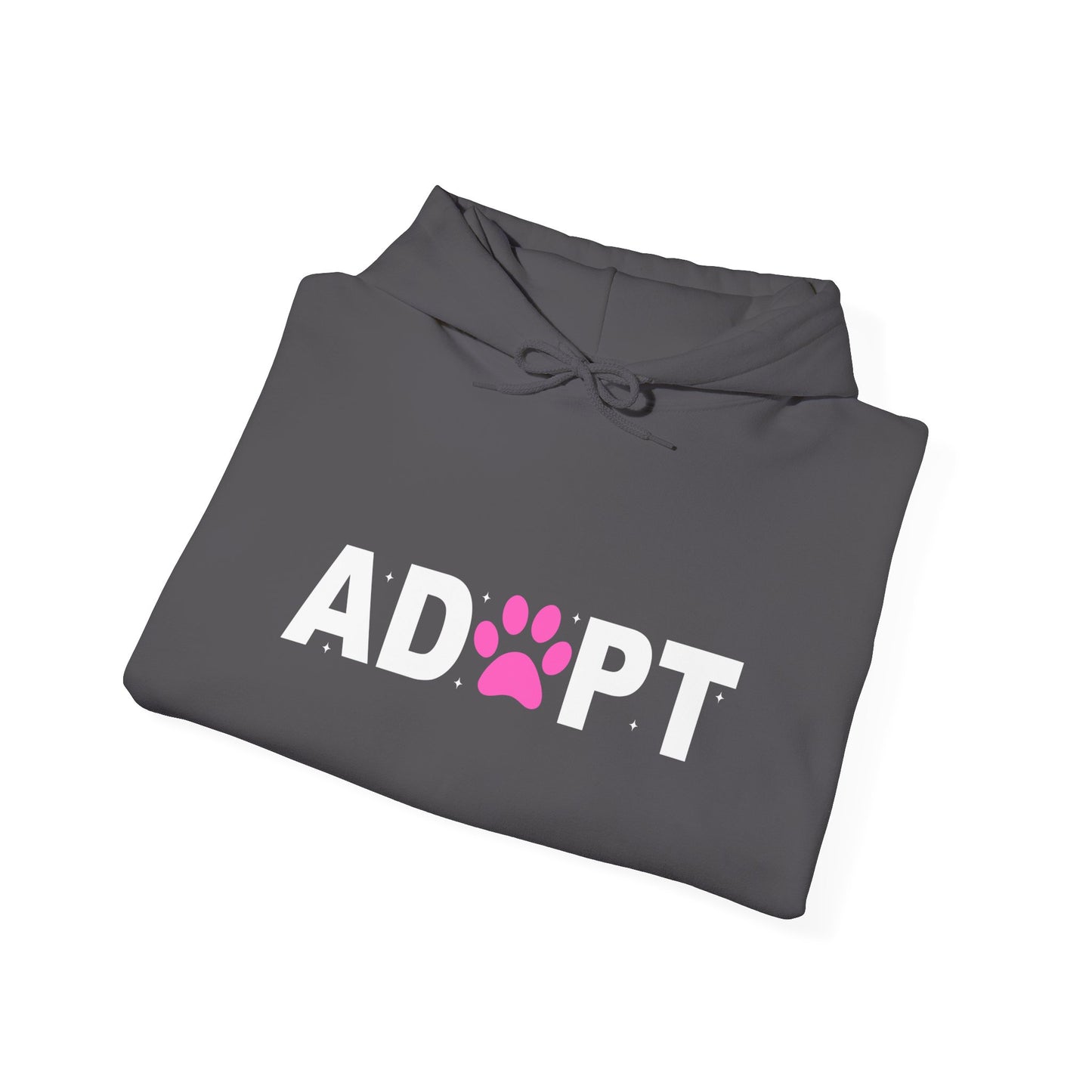 Adopt Paw Unisex Hoodie – Shelter Love Wrapped In Cotton