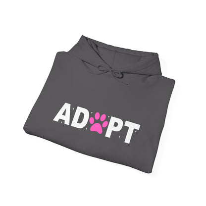 Adopt Paw Unisex Hoodie – Shelter Love Wrapped In Cotton