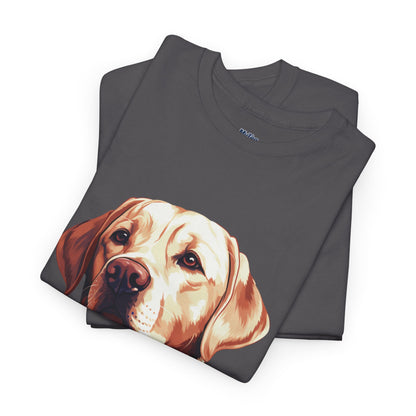Patriotic Labrador In Stars & Stripes Unisex T Shirts