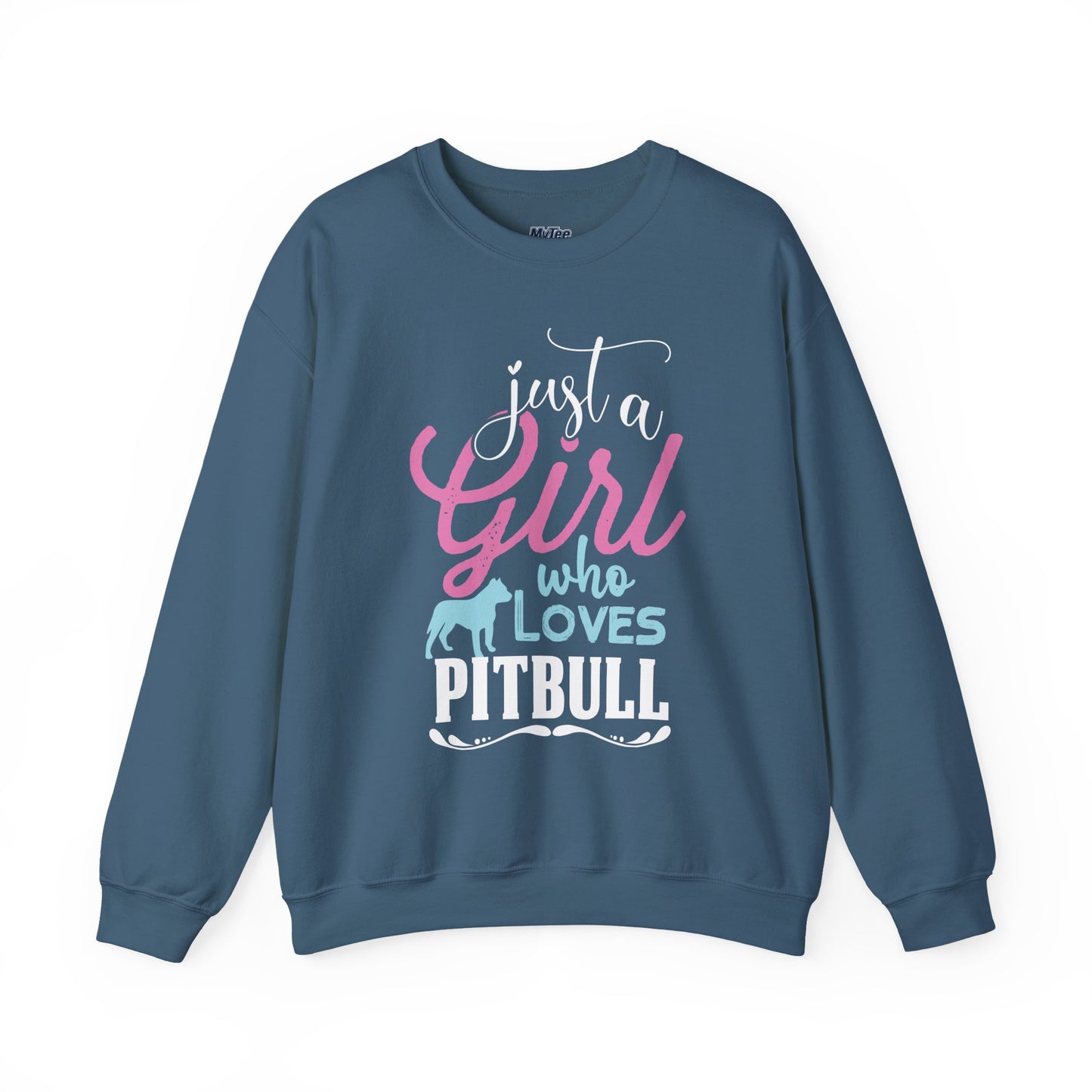 Just A Girl Who Loves Pitbull Sweatshirts