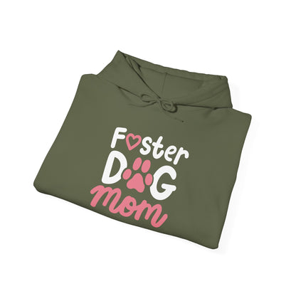 Foster Dog Mom Hoodie - Warm Gift for Dog Moms