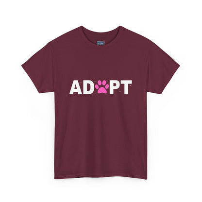 Adopt Unisex T-Shirt – Love In Every Paw Print