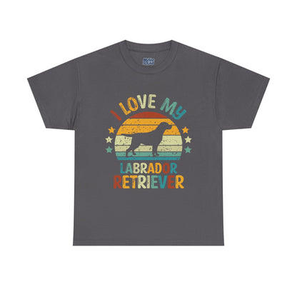 I Love My Labrador Retriever Unisex T-Shirts