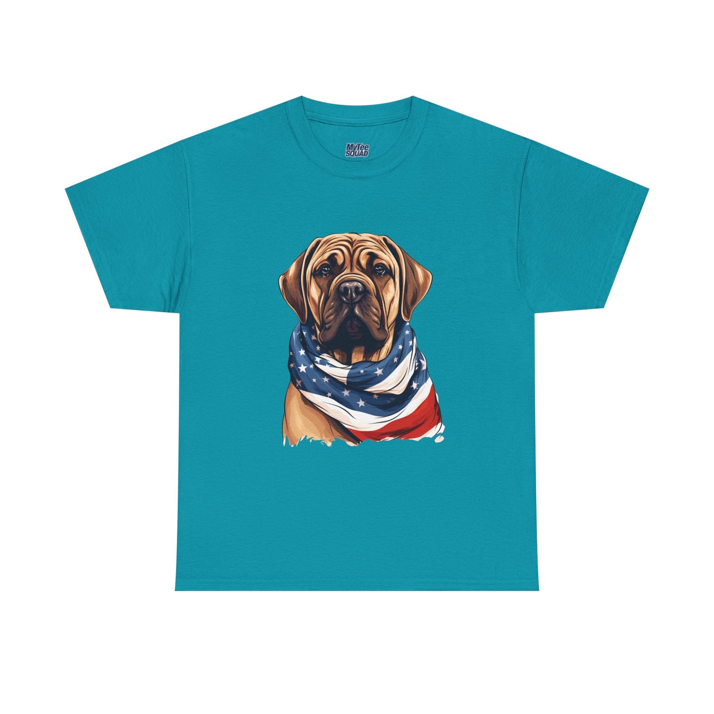 Patriotic Mastiff Unisex T-Shirt