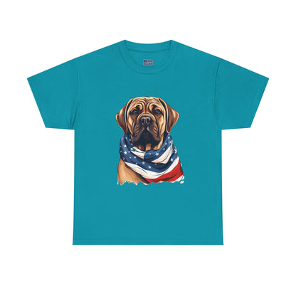 Patriotic Mastiff Unisex T-Shirt