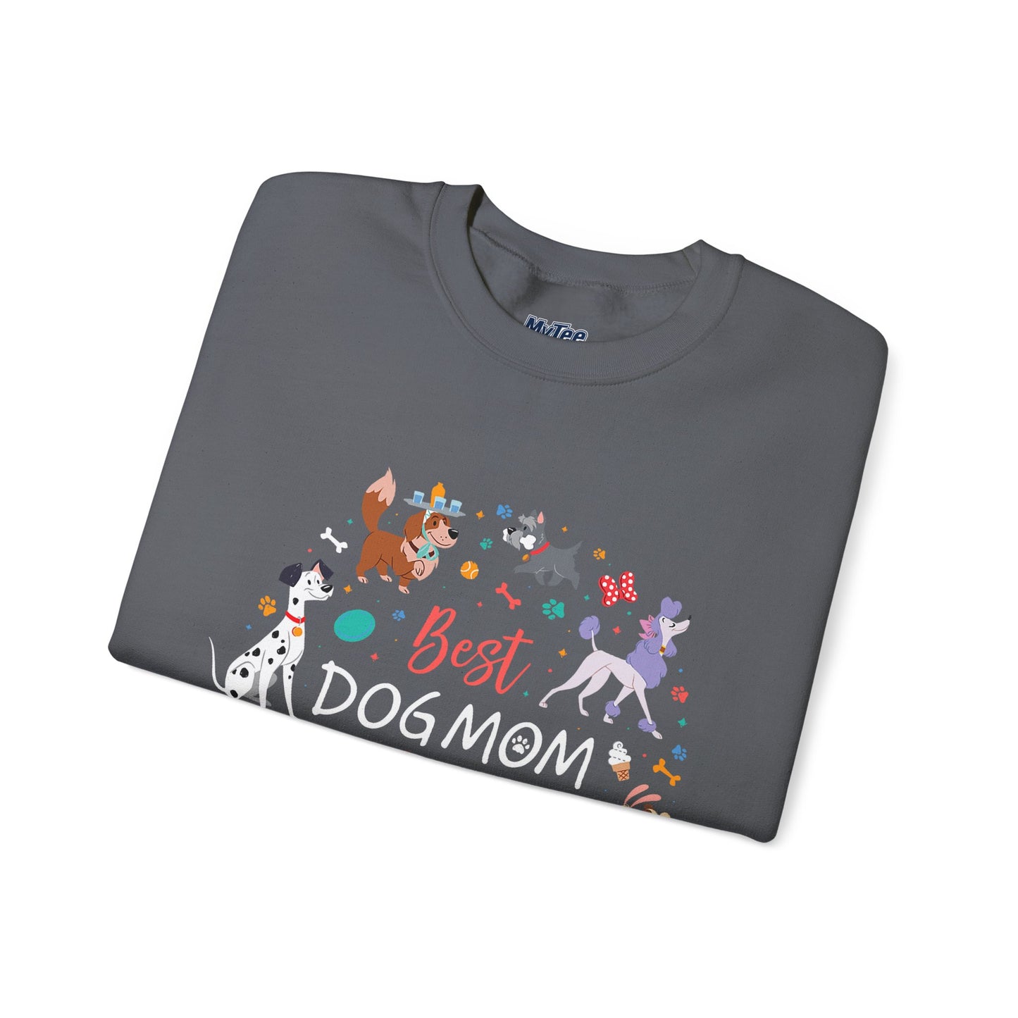 Best Dog Mom Ever Sweatshirt | Warm & Furry Crewneck