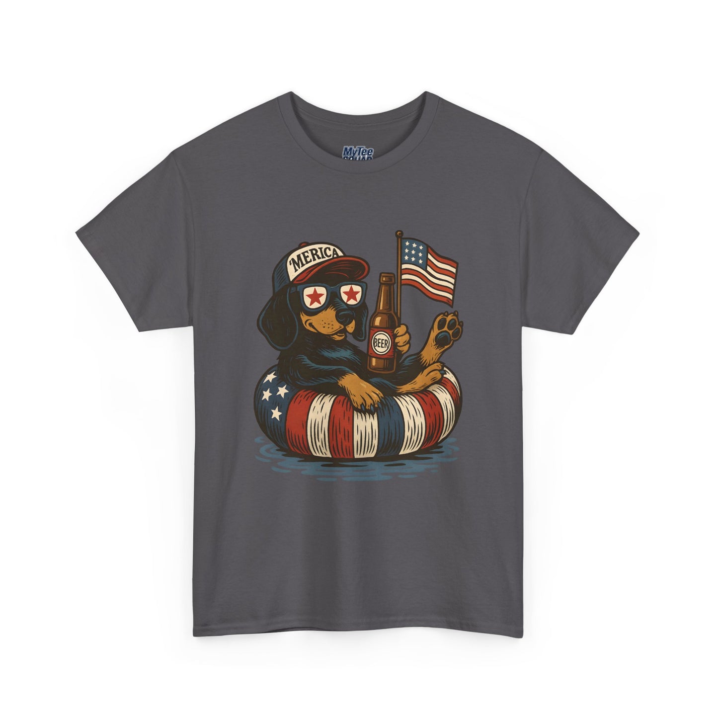 Patriotic Dachshund America Unisex T-Shirt