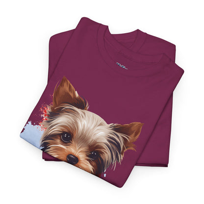 Patriotic Yorkshire Terrier Unisex T-Shirt