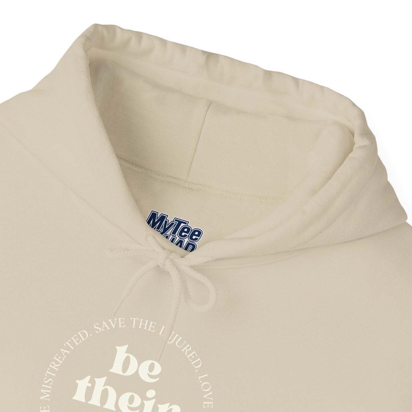 Be Their Voice Unisex Hoodie | Animal Advocacy Apparel