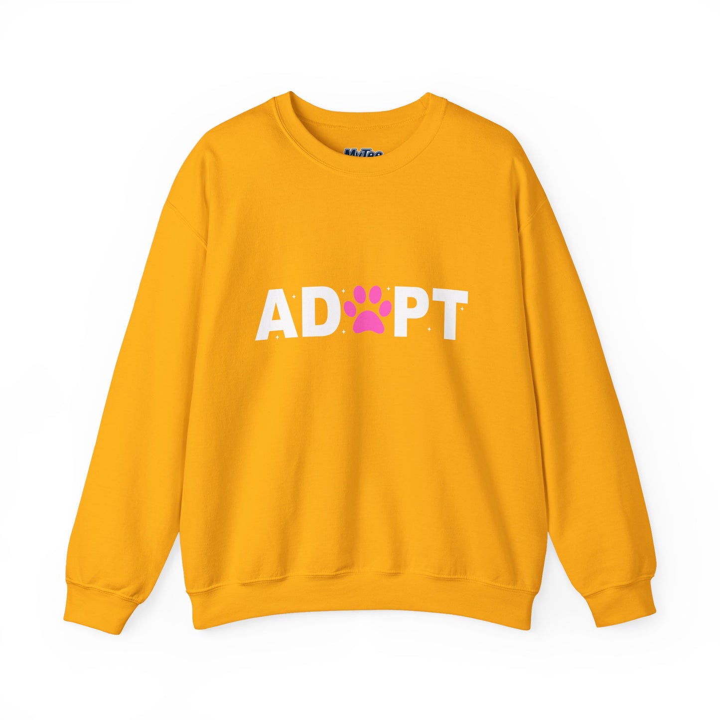 Adopt Themed Unisex Crewneck Sweatshirt - Comfortable Casual Wear