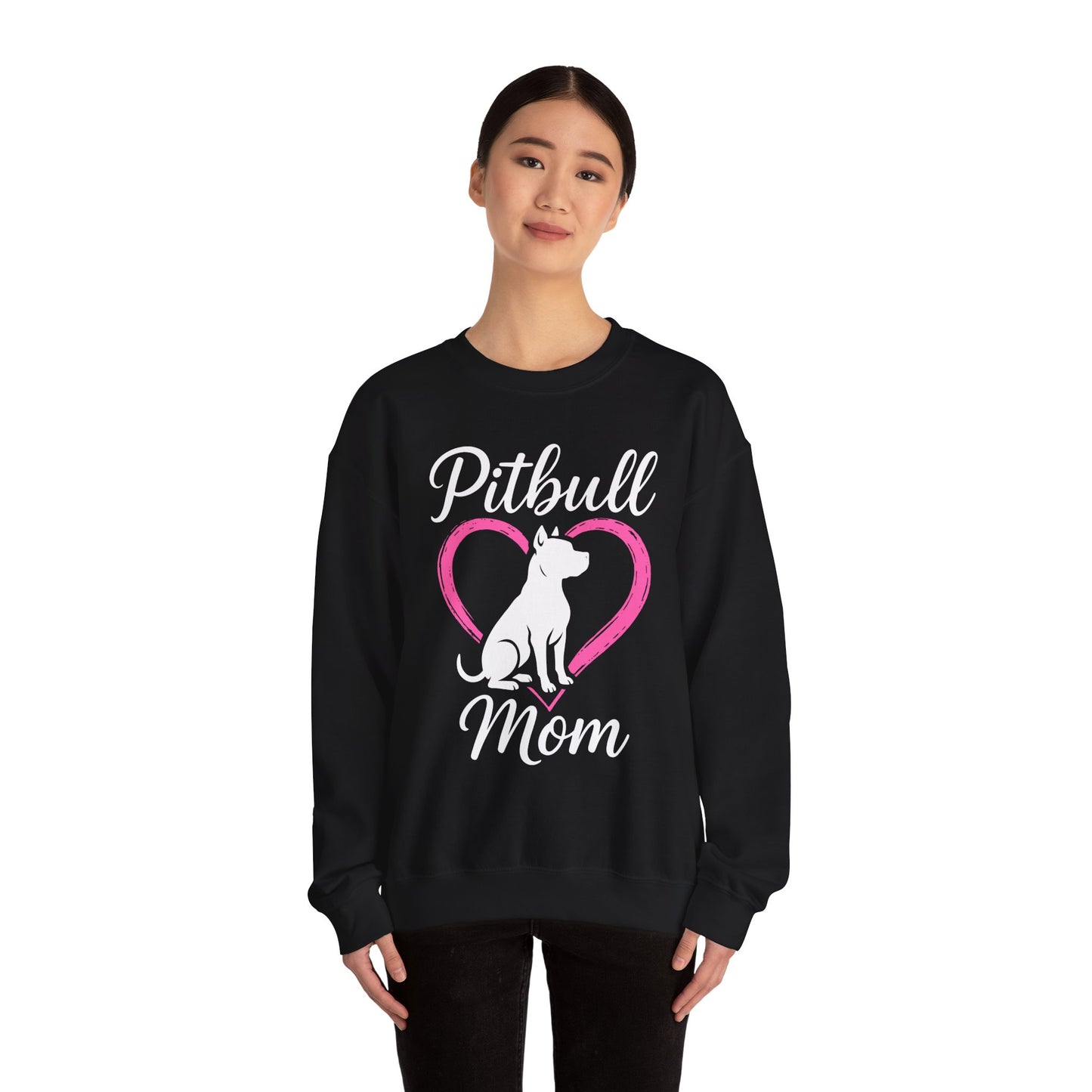Pitbull Mama Pullover – Cute & Comfy Dog Mom Sweatshirt